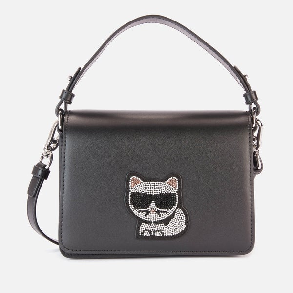 KARL LAGERFELD Women's K/Choupette Small Top Handle - Black