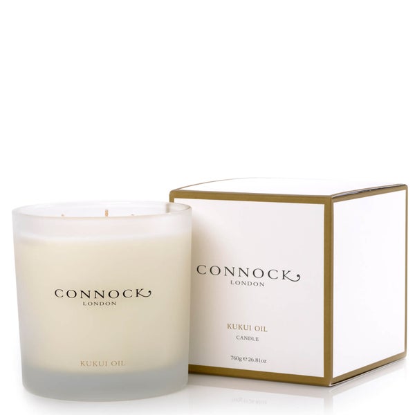 Connock London Kukui Oil 3-Wick Candle 760g