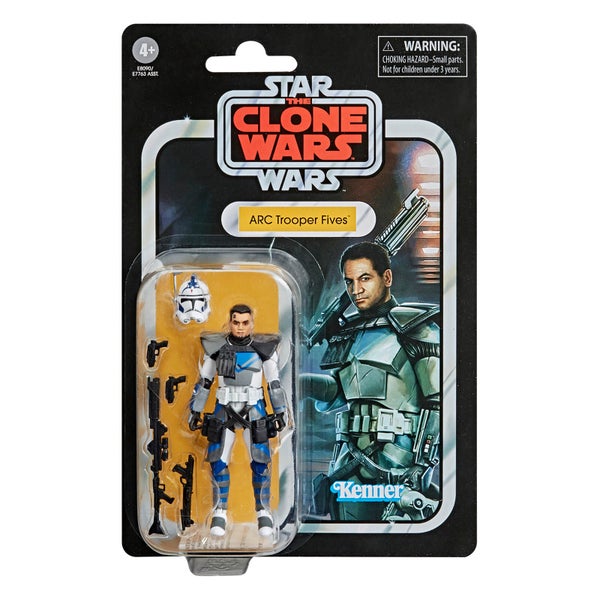 Hasbro Star Wars Vintage Collection Clone Wars ARC Trooper Fives Action Figure