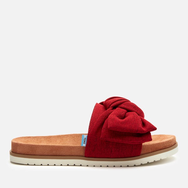 TOMS Women's Paradise Sandals - Red