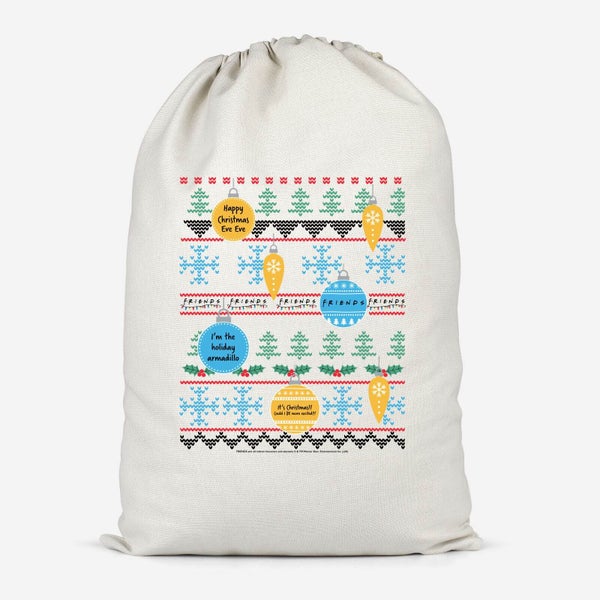 Friends Baubles Cotton Storage Bag