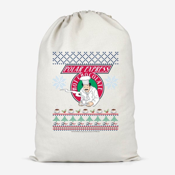 The Polar Express Hot Chocolate Cotton Storage Bag