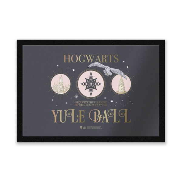Harry Potter Welcome To The Yule Ball Entrance Mat