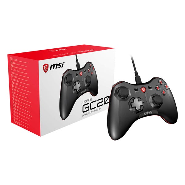 MSI Force GC20 Wired Pro Gaming Controller PC and Android