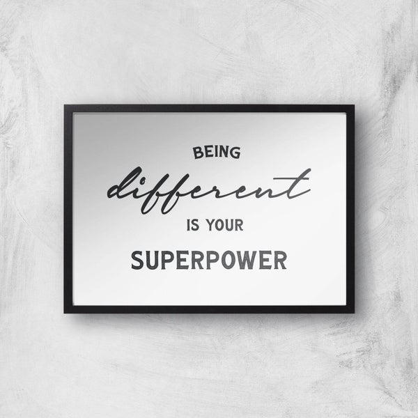 ïn home x Charlotte Greedy Being Different Is Your Superpower Giclee Art Print