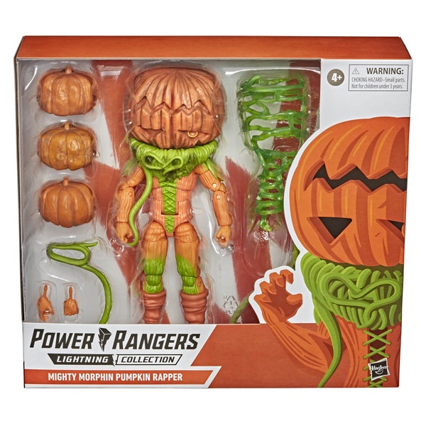 Hasbro Power Rangers Lightning Collection Monsters Mighty Morphin Pumpkin Rapper Figurine articulée