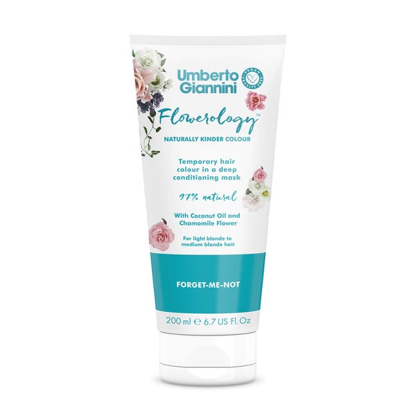 Umberto Giannini Flowerology Colour Mask - Forget-Me-Not 195ml