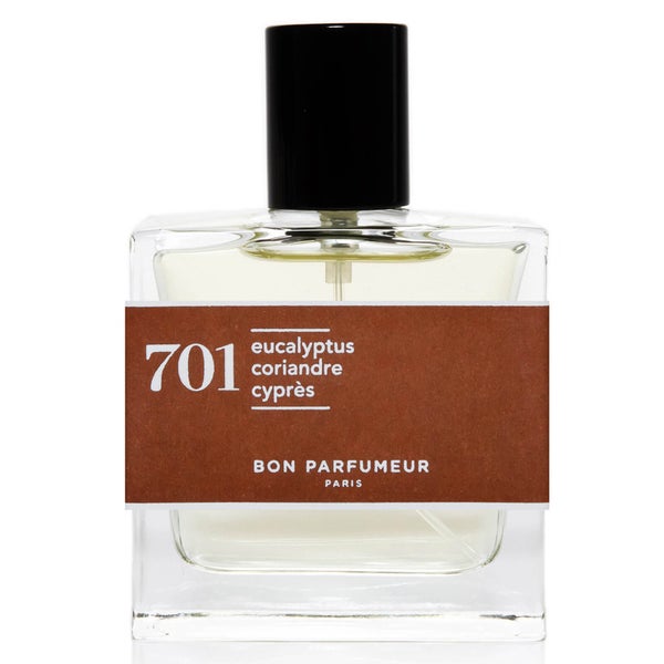 Bon Parfumeur 701 Eucalyptus Coriander Cypress Eau de Parfum (Various Sizes)