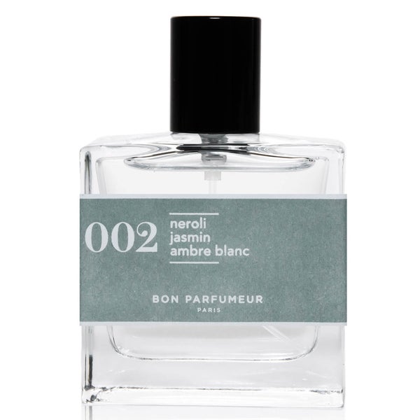 Bon Parfumeur 002 Neroli, Jasmine, White Amber Eau de Parfum (Various Sizes)