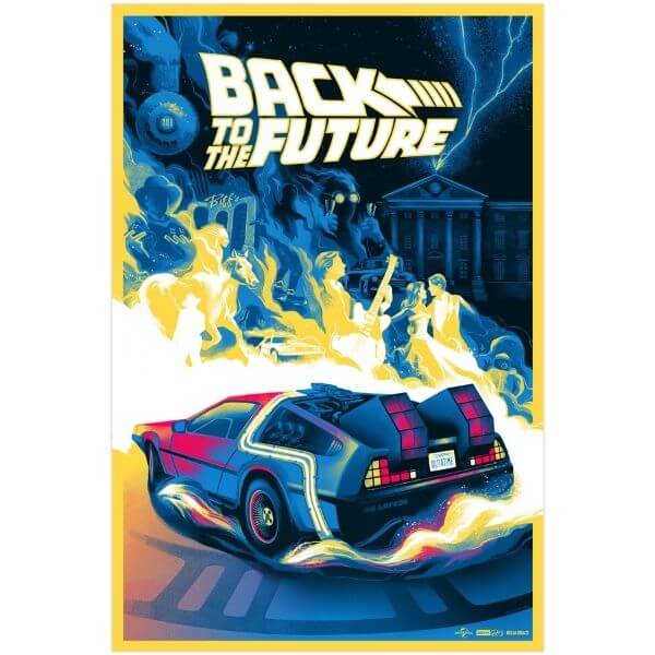 Retour vers le Futur Impression Officielle par Bella Grace - 60*91 cm