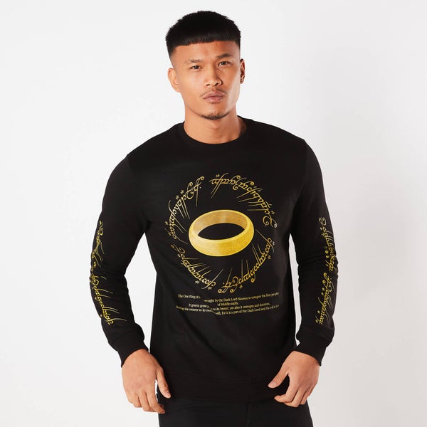 Lord Of The Rings The One Ring Sweatshirt - Black