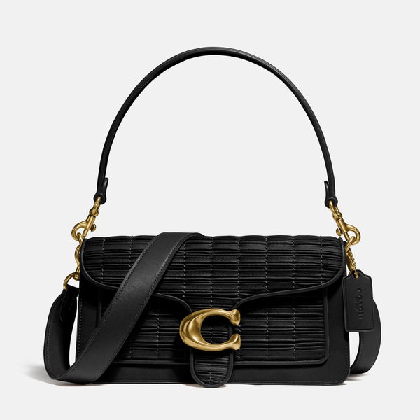 Coach Women's Pleated Tabby Shoulder Bag 26 - Black