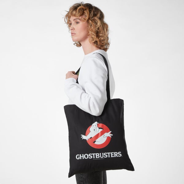 Ghostbusters No Ghost Logo Tote Bag - Black