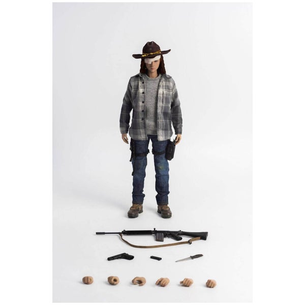 ThreeZero The Walking Dead - Figurine articulée échelle 1/6 Carl Grimes