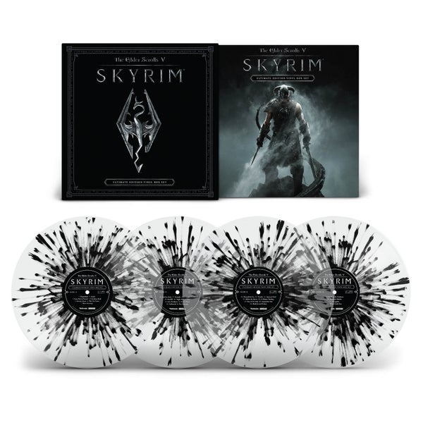 The Elder Scrolls IV: Skyrim Zavvi Exclusive 4x Colour Vinyl Box Set