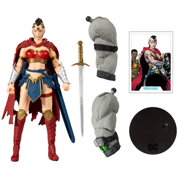McFarlane DC Build-A 7" Figures Wv3 - Last Knight On Earth - Wonder Woman Action Figure