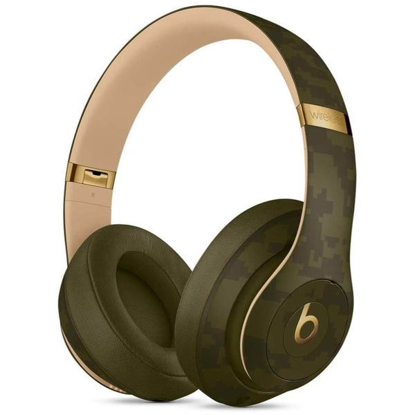 Casque Bluetooth Apple Beats Studio3 - Beats Camo Collection - Vert Forêt