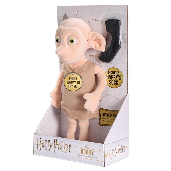 Noble Collection Harry Potter Dobby Interactive Plush