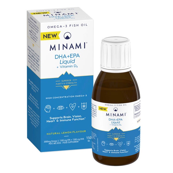 DHA+EPA Liquid + Vitamin D3 - 150ml