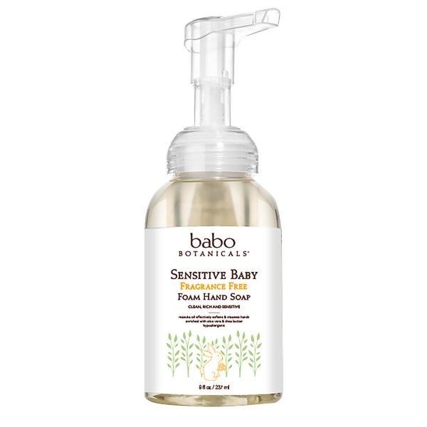 Babo Botanicals Sensitive Baby Fragrance Free Foam Hand Soap