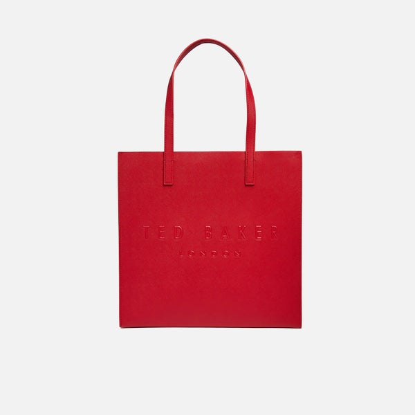 Ted Baker Women's Soocon Crosshatch Large Icon Bag - Red