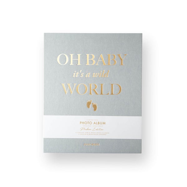 Printworks Baby It's a Wild World Photo Album Book