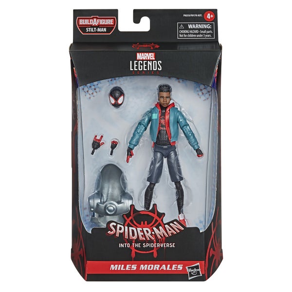 Hasbro Marvel Legends Series Spider-Man: New Generation Figurine articulée Miles Morales