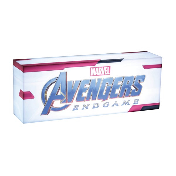 Hot Toys Boîte lumineuse Logo Marvel Avengers : Endgame