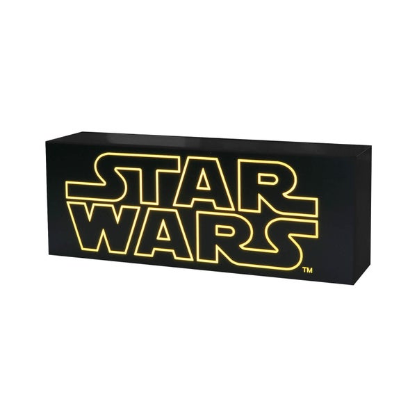 Hot Toys Star Wars Logo-Lichtbox - Exklusiv für GB
