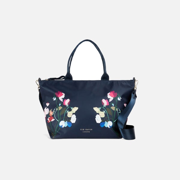 Ted Baker Women's Hastii Peppermint Small Nylon Tote Bag - Navy