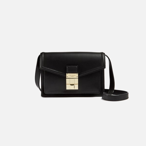 Ted Baker Women's Kayleea Luggage Lock Cross Body Bag - Black