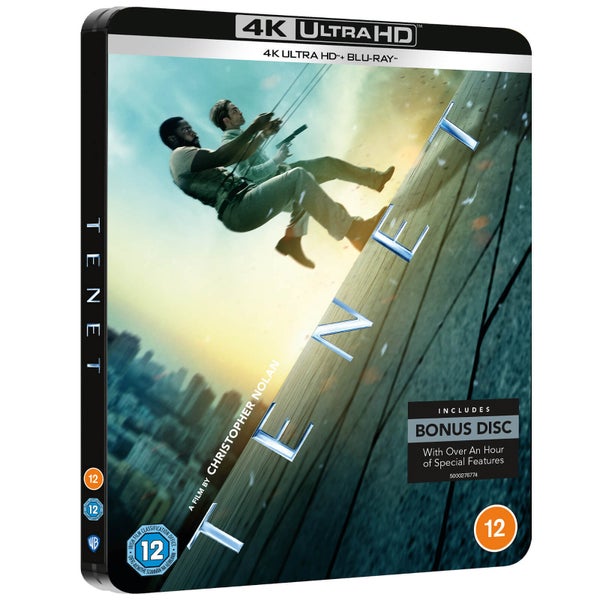 Tenet - Limited Edition 4K Ultra HD Steelbook (Includes Blu-ray)