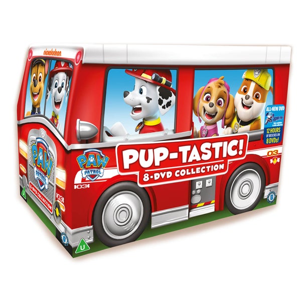 Paw Patrol Pup-Tastic 8-DVD Collectie