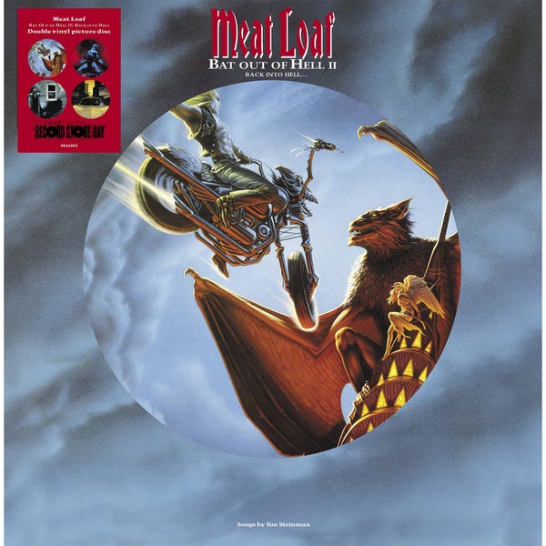 Meatloaf - Bat Out Of Hell II: Back Into Hell Vinyl 2LP Picture Disc Vinyl (RSD 2020)