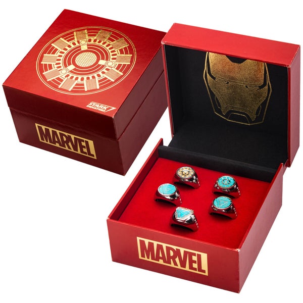 Marvel's Iron Man Arc Reactor Ring Limited Edition Replica Set