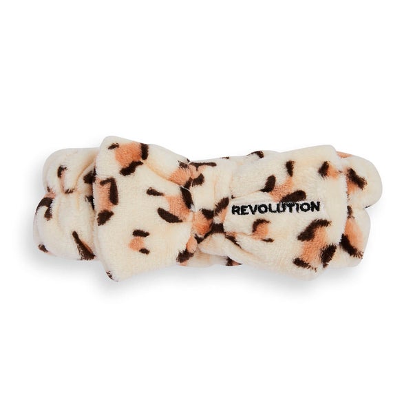 Bandeau imprimé léopard de luxe Revolution Skincare