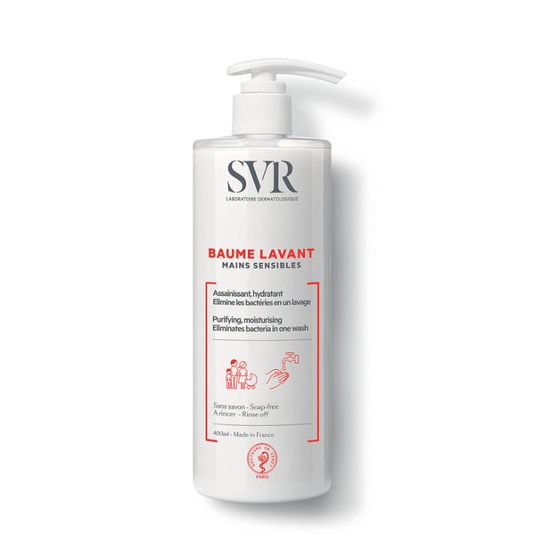 SVR Laboratoires Mild Wash-Off Cleansing Balm for Sensitive and Overwashed Hands 400ml