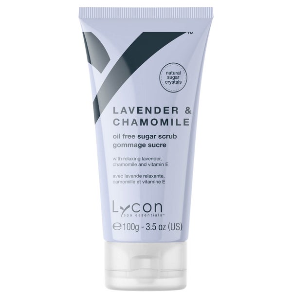 Lycon Oil Free Sugar Scrub - Lavender And Chamomile 100g