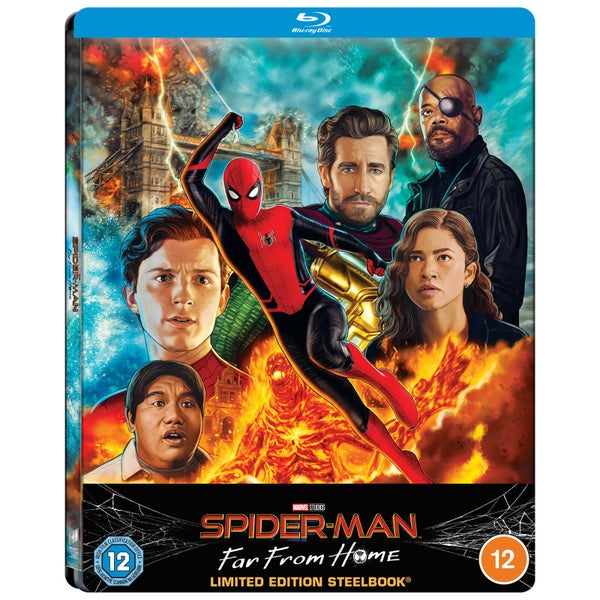 Spider-Man: Far From Home - Zavvi Exclusief Lenticulair Steelbook (Inclusief Blu-ray)