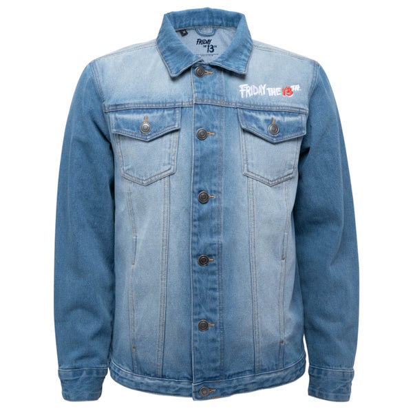 Friday The 13th A New Dimension In Terror Denim Jacket - Blue