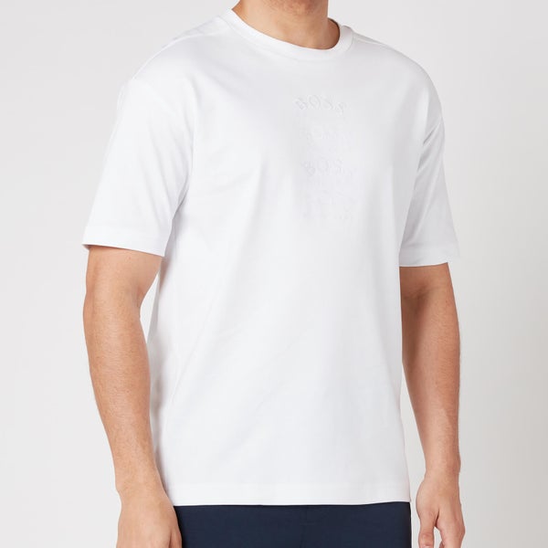 BOSS Athleisure Men's Talboa Multi T-Shirt - White