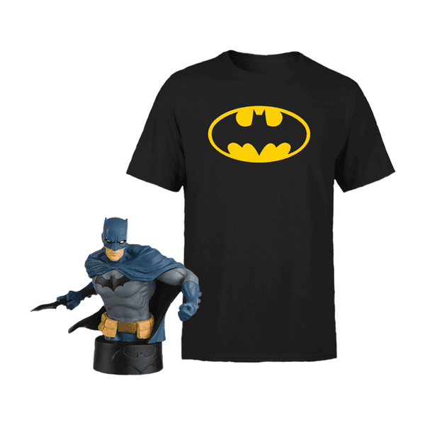 Lot DC Comics T-shirt + Buste Eaglemoss Batman