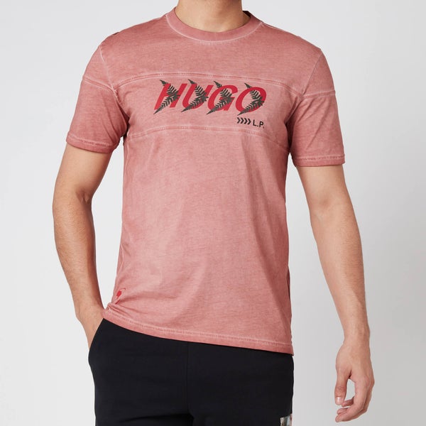 HUGO X Liam Payne Men's Dappel T-Shirt - Light/Pastel Pink