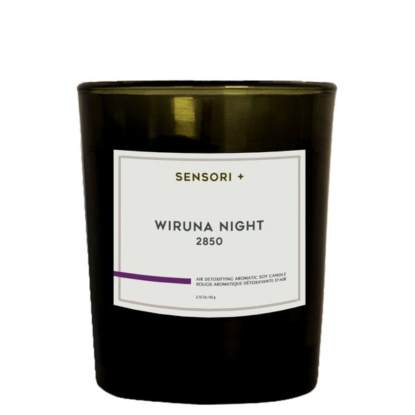 SENSORI+ Air Detoxifying Aromatic Soy Candle - Wiruna Night 60g