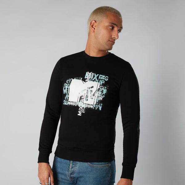 MTV Typography Sweatshirt - Black