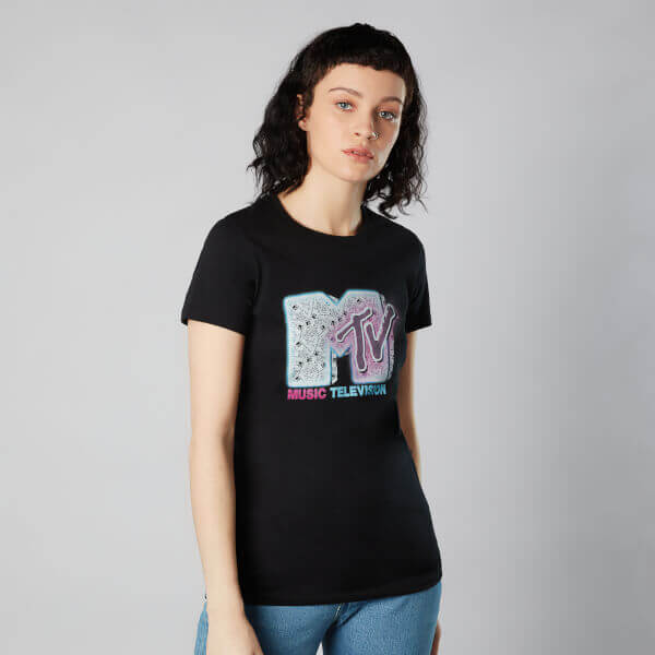 MTV All Access T-Shirt Damen T-Shirt - Schwarz - XS