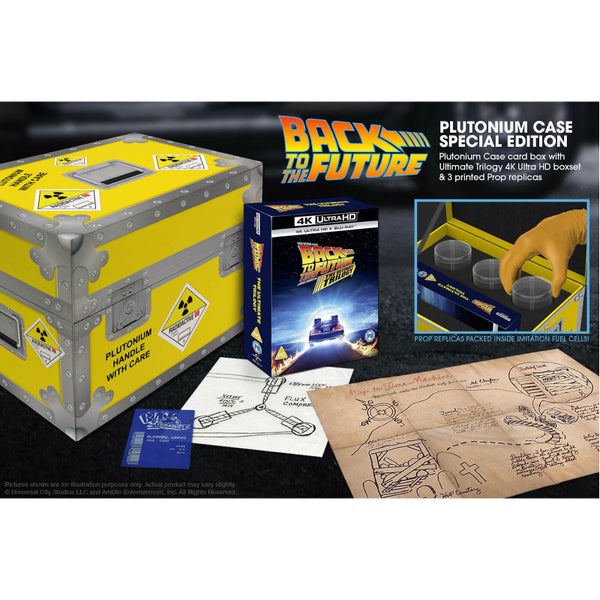 Back To The Future De Ultieme Trilogie - Zavvi Exclusief 4K Ultra HD Plutonium Case Collector's Edition Box Set