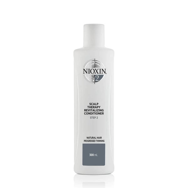 Nioxin System 2 Scalp Therapy Conditioner for Natural Hair with Progressed Thinning 10.1 oz