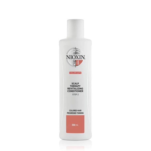 Nioxin System 4 Scalp Therapy Conditioner for Color Treated Hair with Progressed Thinning 10.1 oz