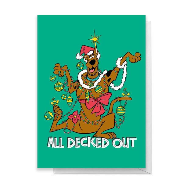 Scooby Doo All Decked Out Greetings Card